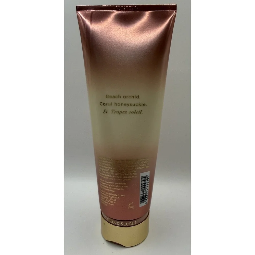 VICTORIA'S SECRET ST TROPEZ BEACH ORCHID FRAGRANCE BODY LOTION‎ CREAM 8 oz NEW